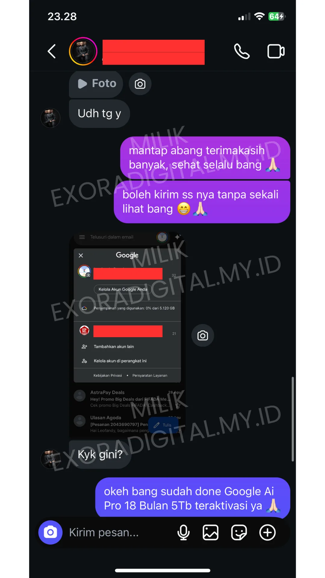 Bukti Transaksi L******y